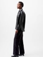 Emmet Vegan Leather Overshirt - Image 7